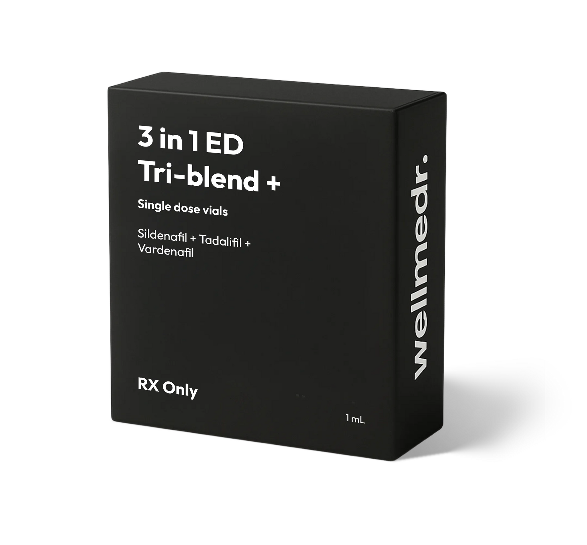 3 in 1 ED Tri-blend + Single dose vials