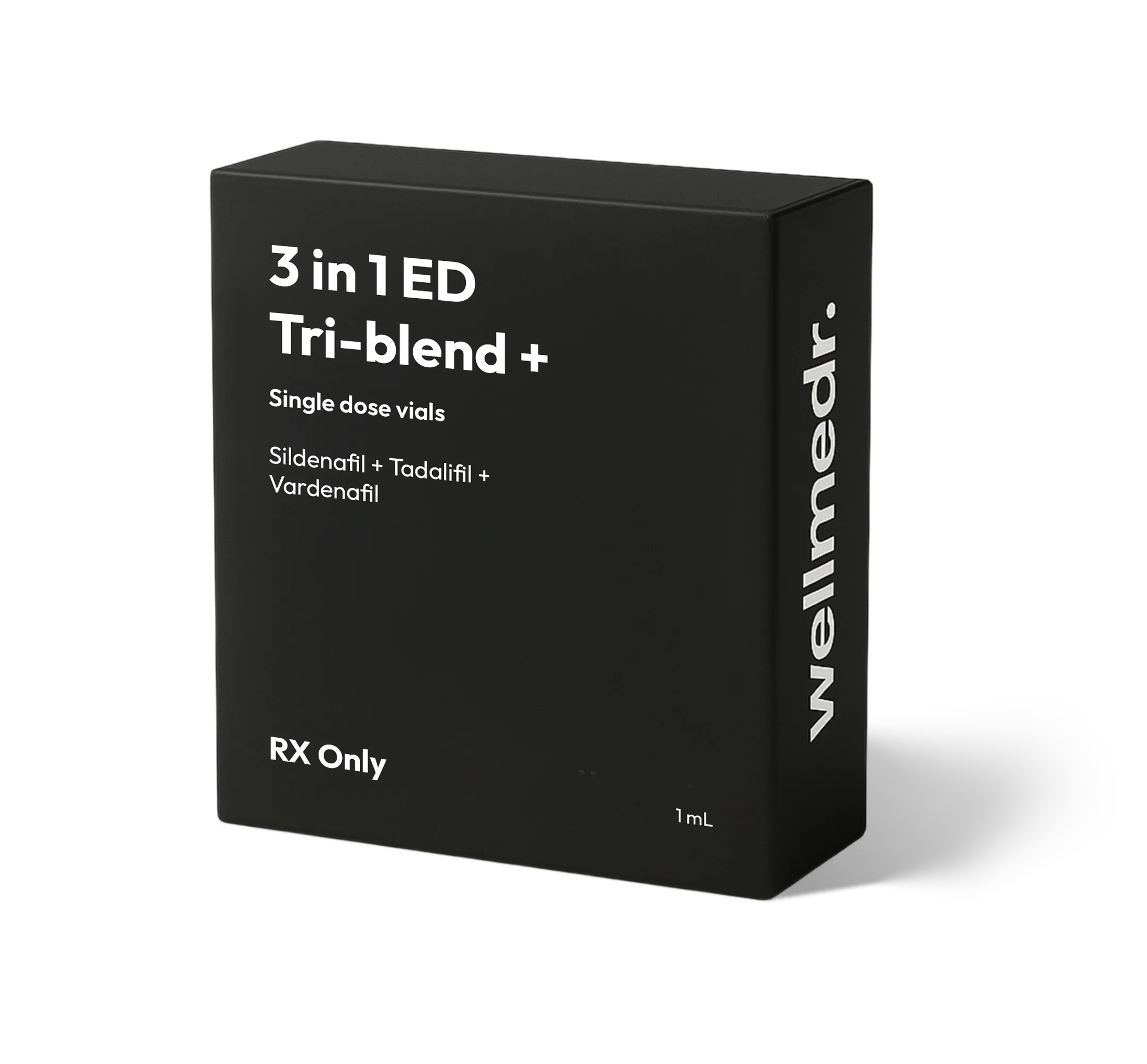 3 in 1 ED Tri-blend + Single dose vials